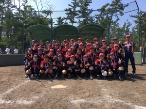 2019第40回全日本クラブ女子選手権大会 閉会式の模様　合同写真